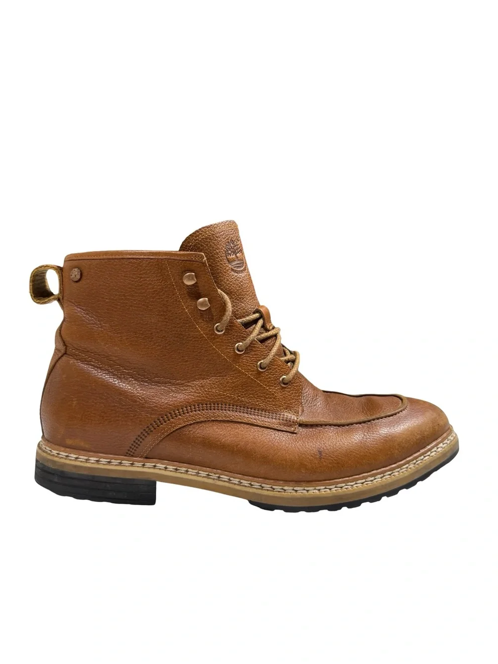 Timberland West Haven A12V6 Anti Fatigue Leather Boots Brown Men’s US 9